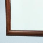 Enorme grote Soester schouwspiegel facet geslepen in mahonie, Ophalen of Verzenden