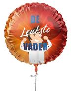 Vaderdag Helium Ballon Leeg 45cm, Hobby en Vrije tijd, Feestartikelen, Nieuw, Verzenden