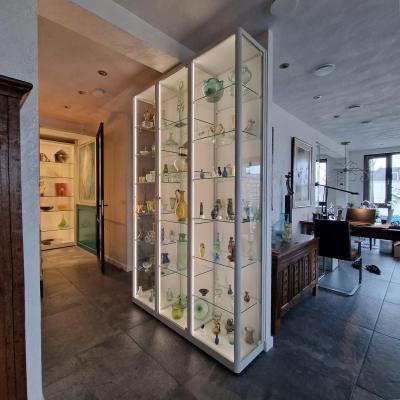 Vitrinekast LED strips / maatwerk / 3d configurator, Huis en Inrichting, Kasten | Vitrinekasten, Nieuw, Glas