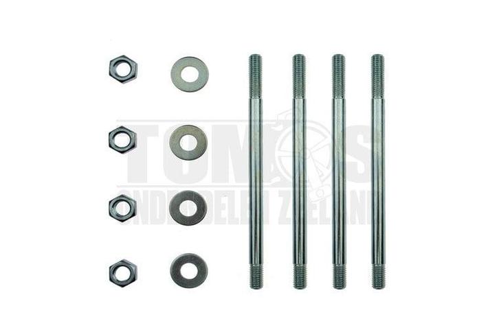 Tomos Cilindertapeind set met moeren M7x115mm A3 / A35 / A52, Fietsen en Brommers, Brommeronderdelen | Algemeen, Nieuw, Ophalen of Verzenden