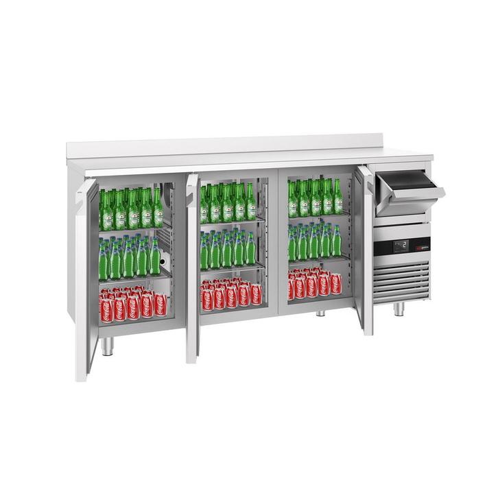 GGM Gastro | Bar & Dranken koelwerkbank PREMIUM - 2130x600mm, Zakelijke goederen, Horeca | Meubilair en Inrichting, Verzenden