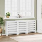 vidaXL Radiatorombouw 205x21,5x83,5 cm bewerkt hout wit, Doe-het-zelf en Verbouw, Verwarming en Radiatoren, Verzenden, Nieuw