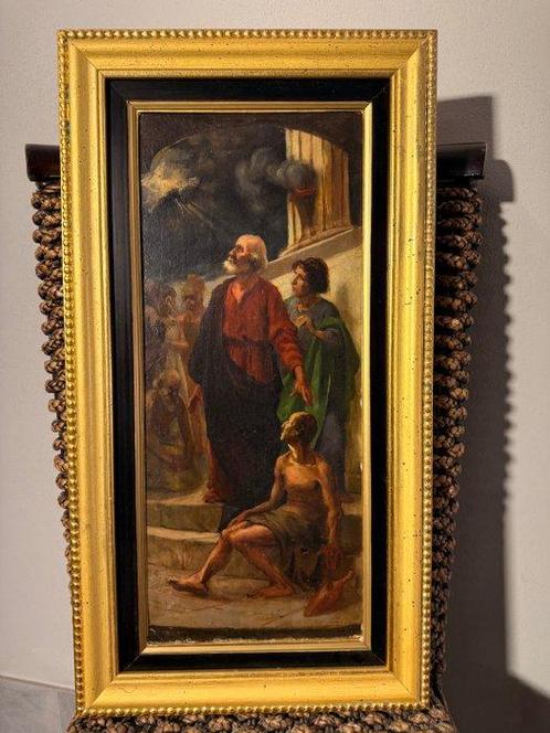 Italo Amerigo Passani (1882 - ?) - San Pietro Apostolo, Antiek en Kunst, Kunst | Schilderijen | Klassiek