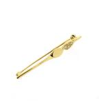 Gouden broche met diamant | 0,06 ct. (smalle broche, dames), Sieraden, Tassen en Uiterlijk, Broches, Gebruikt, Overige kleuren