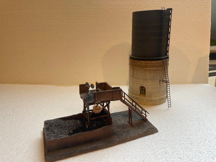 Zelfbouw 0 - Modeltreinlandschap (2) - Filigraan gebouwde, Hobby en Vrije tijd, Modeltreinen | Overige schalen