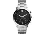 Fossil Neutra FS5384 Herenhorloge 44 mm - Zilverkleurig, Verzenden, Nieuw