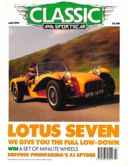 1991 CLASSIC AND SPORTSCAR MAGAZINE (07) JULI ENGELS, Boeken, Auto's | Folders en Tijdschriften