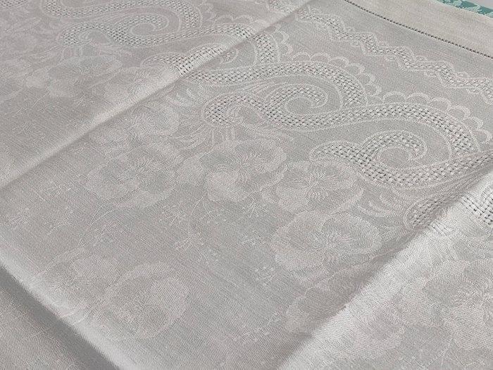 Tafelkleed - 144 cm - 137 cm, Antiek en Kunst, Antiek | Kleden en Textiel
