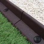 Flexibele Borderrand tuin - Bruin -  Set: 16 x 1.2 meter, Verzenden, Nieuw