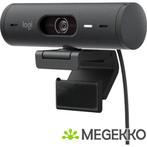 Logitech Brio 500 webcam 4 MP 1920 x 1080 Pixels USB-C, Computers en Software, Webcams, Nieuw, Verzenden, Logitech
