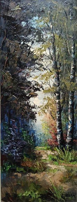 Willem F Reinders (1881-1960) - Bosgezicht, Antiek en Kunst, Kunst | Schilderijen | Klassiek