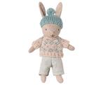 Maileg - Knuffel konijn - Micro rabbit Sand Mint (13,5 cm), Nieuw