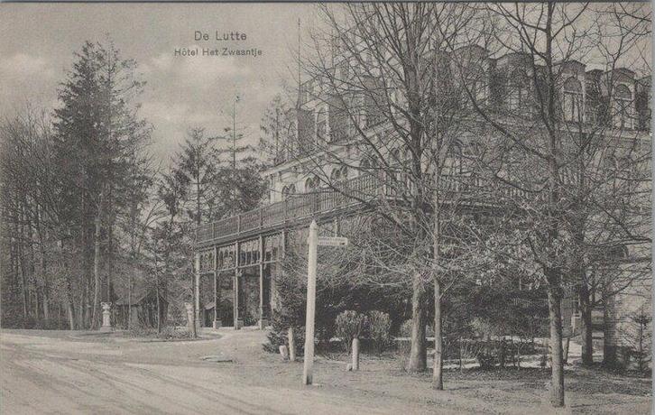 DE LUTTE - Hotel Het Zwaantje, Verzamelen, Ansichtkaarten | Nederland, Verzenden