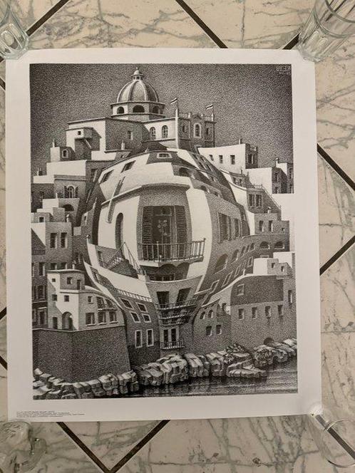 M.C. Escher (1898-1972) - Balkon, Antiek en Kunst, Kunst | Designobjecten
