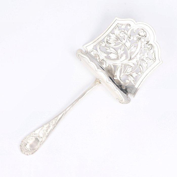 Julius Lemor - Art-Nouveau - Aspergeschep - .800 zilver -, Antiek en Kunst, Antiek | Goud en Zilver