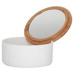 Spiegeldoosje vrijstaand Sealskin Grace Wit, Ophalen of Verzenden, Nieuw