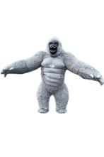 Mega Opblaasbare Mascotte Gorilla Grijs 3 Meter King Kong Ko, Ophalen of Verzenden, Nieuw, Carnaval, Kleding