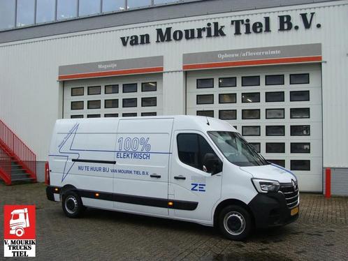 Renault Master ELECTRIC E-TECH Z.E. 52 KW - L3H2 GESLOTEN -, Auto's, Bestelauto's, Lease, Grijs, Automaat, Financial lease, Wit