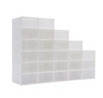 Set van 24 Transparante Schoenenboxen – Stapelbare Opbergers, Verzenden, Nieuw