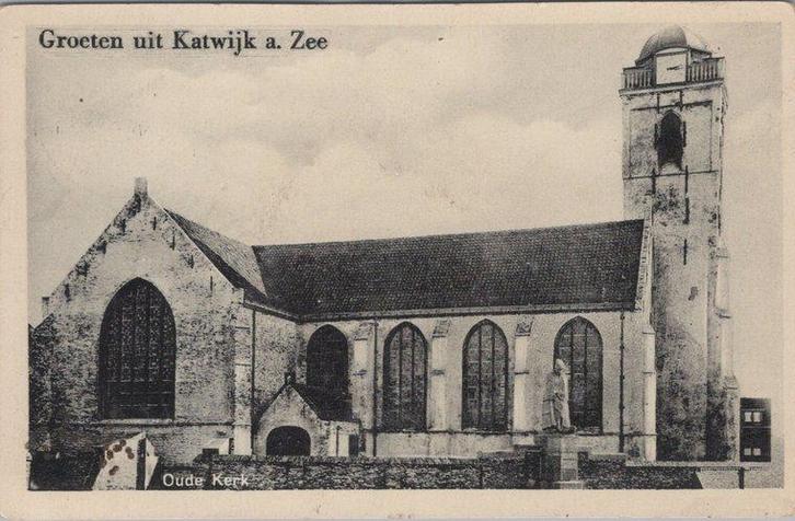 KATWIJK AAN ZEE - Oude Kerk, Verzamelen, Ansichtkaarten | Nederland, Verzenden