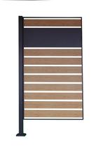 Kliko Ombouw 83x150cm Antraciet Houtlook | Nieuw | Scherp..., Tuin en Terras, Ophalen of Verzenden, Nieuw, Overige materialen