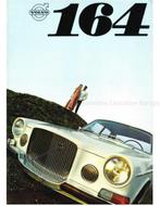 1969 VOLVO 164 BROCHURE NEDERLANDS, Boeken, Auto's | Folders en Tijdschriften, Nieuw, Volvo, Author