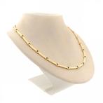 Gouden fantasieschakel ketting, Ophalen of Verzenden, Gebruikt, Overige kleuren, Goud