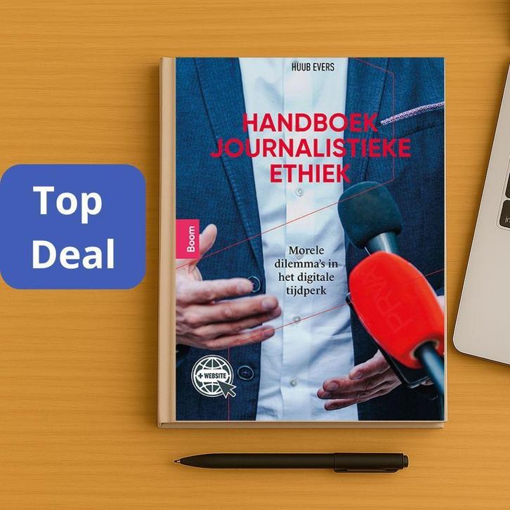 Handboek journalistieke ethiek, 9789024434602, Boeken, Studieboeken en Cursussen, Zo goed als nieuw, Verzenden
