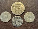 Nederland. Scheepjesschelling, 2 Stuivers 1730/1760, 6 stuks