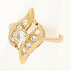 Ring - 18 karaat Geel goud Diamant (Natuurlijk), Sieraden, Tassen en Uiterlijk, Ringen, Nieuw