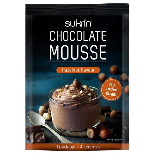 Sukrin Chocolade Hazelnootmousse (Minder Suiker) 85g, Hobby en Vrije tijd, Taarten en Cupcakes maken, Nieuw, Verzenden