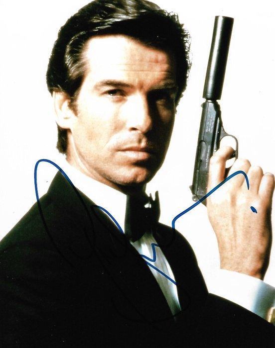 Pierce Brosnan - Autographed Photo James Bond 007 Pierce, Verzamelen, Film en Tv