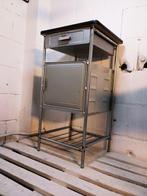 Medicijnkastje - Vintage industriële kast - Staal, Antiek en Kunst