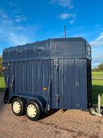 Vintage 2-paards Paardentrailer / foodtrailer!, Ophalen, Zo goed als nieuw, Aluminium, 2-paards trailer