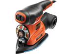 BLACK+DECKER KA280-QS - 4-in-1 Multischuurmachine - 220W met, Verzenden, Nieuw