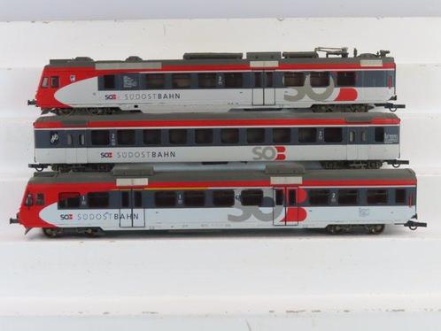 Liliput H0 - L114504 - Treinstel (1) - 3-Delige set NPZ RBDe, Hobby en Vrije tijd, Modeltreinen | H0