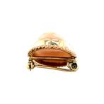 Gouden vintage broche met angel skin koraal 14 krt, Sieraden, Tassen en Uiterlijk, Broches, Ophalen of Verzenden, Nieuw