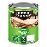 Cetabever tuin meubel beits transparant zijdeglans - whit..., Doe-het-zelf en Verbouw, Verf, Beits en Lak, Beits, Wit, Nieuw, Minder dan 5 liter