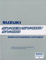 1998 Suzuki SY413/SY416/SY418 Werkplaatshandboek Supplement, Auto diversen, Handleidingen en Instructieboekjes, Verzenden