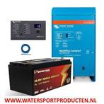 Victron MultiPlus 12/1600 + Perfektium PL-LCD LiFePo4 12.8V, Watersport en Boten, Navigatiemiddelen en Scheepselektronica, Verzenden