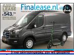 Ford Transit 350 L2H2 Trend 68 kWh Gratis E-Step! AUT €543pm, Auto's, Automaat, Elektrisch, Nieuw, Ford