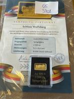 Oostenrijk. Gold bar Schloss Wolfsberg, 1/200 Oz (.999) mit
