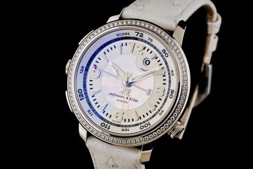 Jaermann & Stübi - Queen of Golf Diamonds dial with Mother, Sieraden, Tassen en Uiterlijk, Horloges | Heren