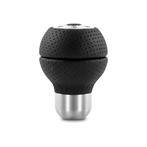 Momo Race Shift Knob - Black Airleather, Aluminum Insert -, Ophalen of Verzenden