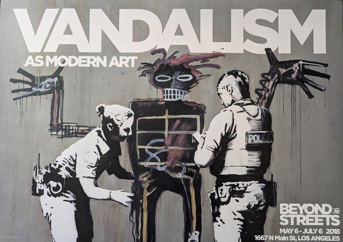 Banksy (1974) - Vandalism as Modern Art - Beyond the Streets, Antiek en Kunst, Kunst | Designobjecten