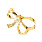 Mikimoto - Broche - 18 karaat Geel goud