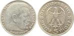 5 Mark Duitsland 5 Reichsmark Hindenburg 1935 D f vz J 36..., Postzegels en Munten, Munten | Europa | Niet-Euromunten, Verzenden