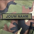 NAAMLINT Patch Laten Maken Airsoft Paintball Leger Vest Naam, Verzamelen, Ophalen of Verzenden