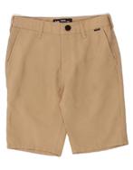 HURLEY Boys Nike Dri Fit Chino Shorts 9-10 Years W26  Beige, Verzenden, Nieuw