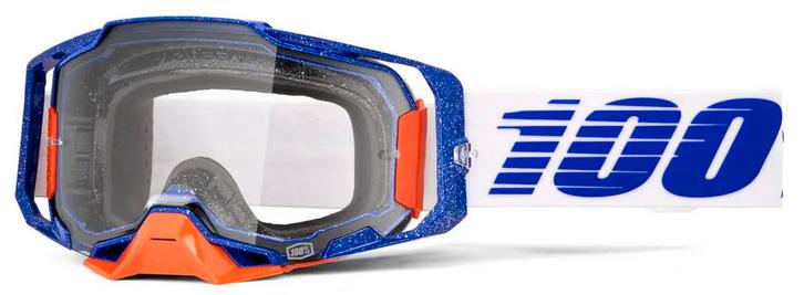 100% Armega Lavingaad Crossbril – Clear Lens, Motoren, Kleding | Motorkleding, Verzenden